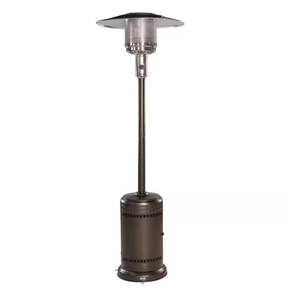 46000 BTU Propane Steel Freestanding Patio Heater Bronze