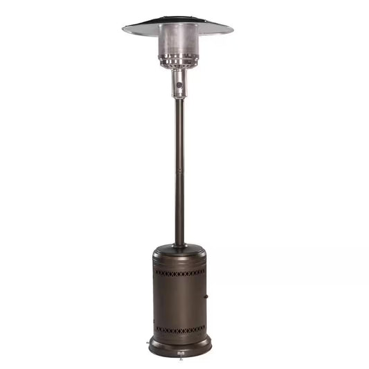 46000 BTU Propane Steel Freestanding Patio Heater Bronze