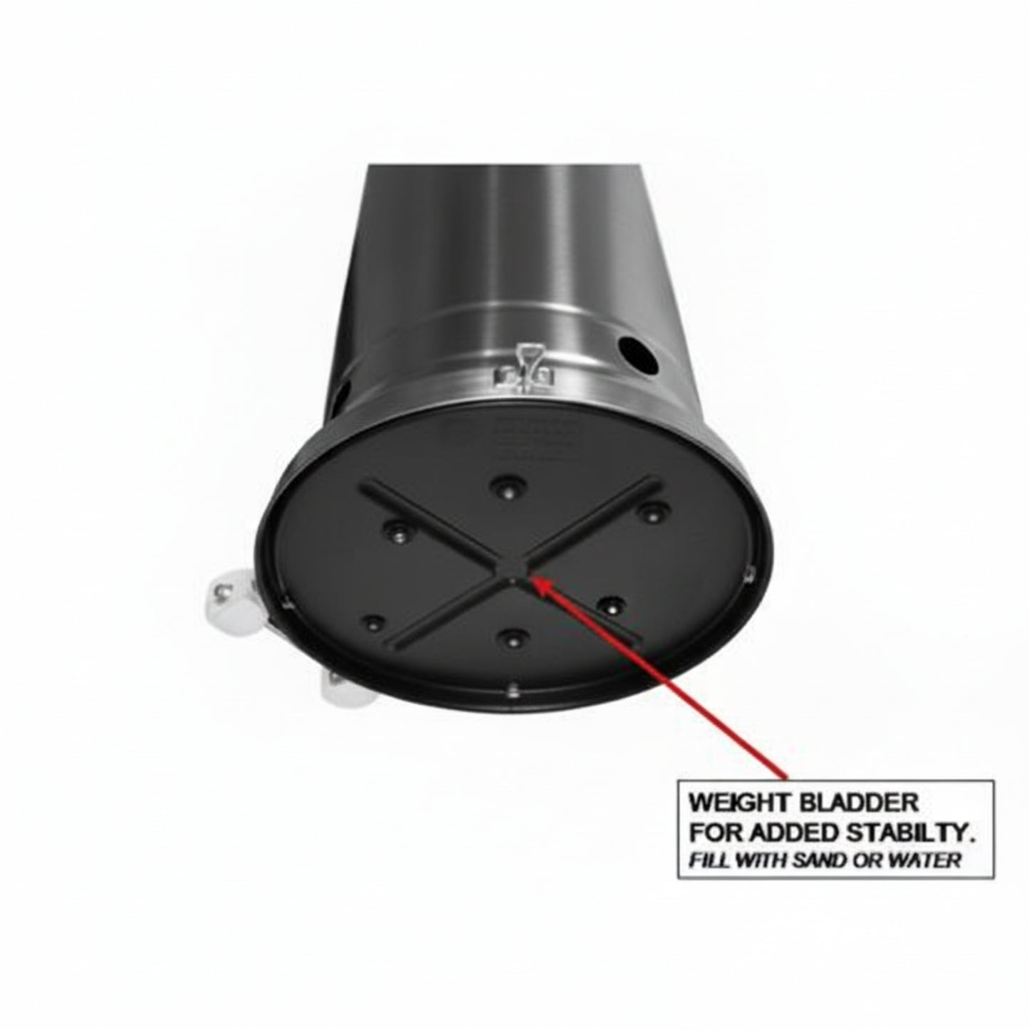 48,000 BTU Hammered Bronze Propane Patio Heater